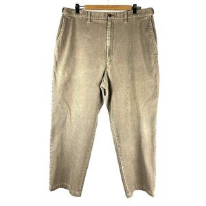 Haggar Grey Corduroy Pants in Men;s Size 38WX34L: